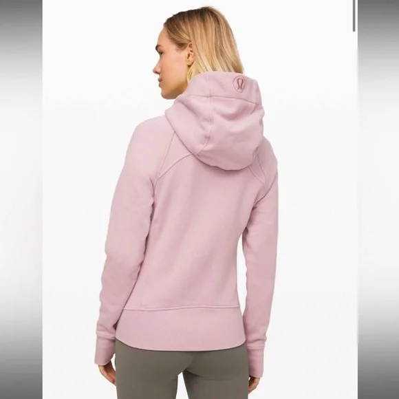 Lululemon Scuba Hoodie *Light Cotton Fleece
Smoky Blush Size 4 Full Zip - Picture 1 of 9